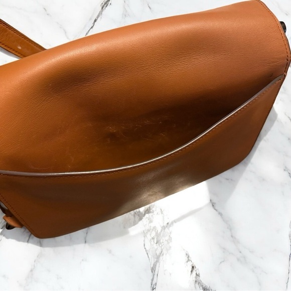 Coach Tan Leather Shoulder Bag - Picture 9 of 16